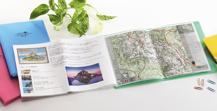 Portalistino A4 con 10 buste trasparenti